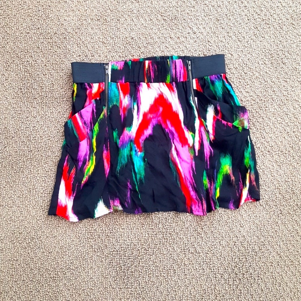 Abtract colorful skirt